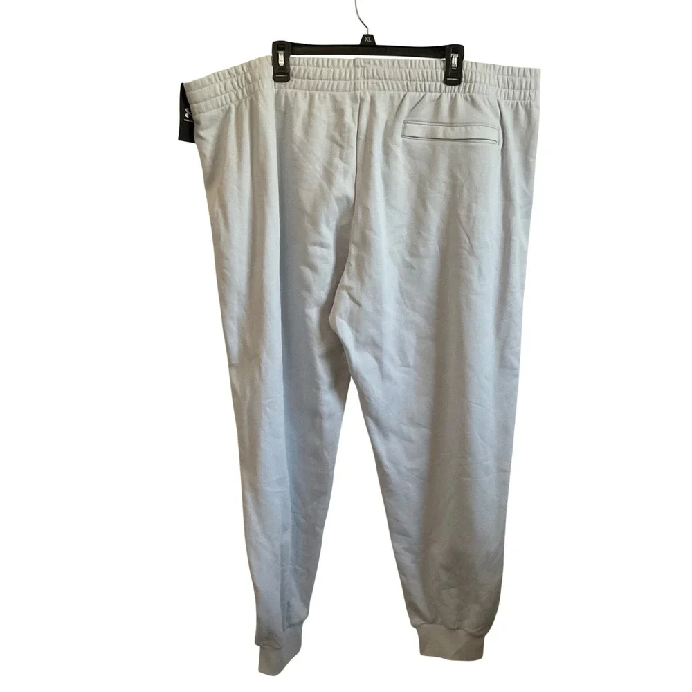 Under Armour Men's Big and Tall Silver Rival Fleece Joggers - Size 4X - NEW